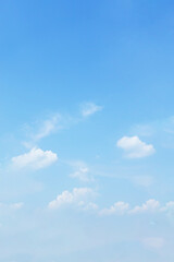 blue sky background and empty space for your design, and gradients shadow horizontal shape, copy space (High resolution), real photo © phatthanit
