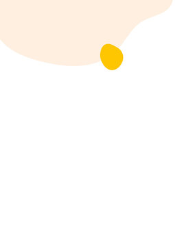 Abstract Memphis png beige curvy border background