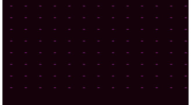 Minimalist purple dash pattern motion animation background loop