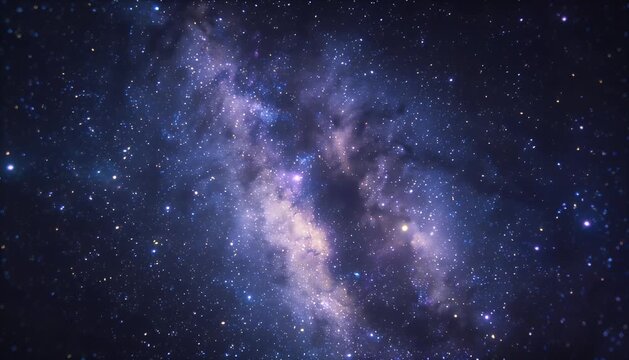 Deep space nebula galaxy star field night sky cosmic cloud universe background dreamy atmosphere with glowing dust cloud and shining point fantasy mystical dreamlike atmosphere
