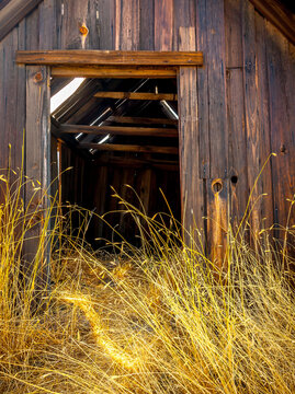 Indian Shaker Church and the Gulick Homestead on the Columbia River in The Dalles, Oregon