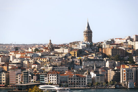 Istanbul Skyline with Galata Tower
