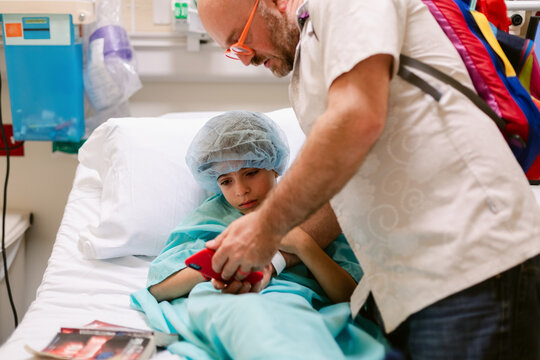 Hospital Phone Child Adult