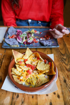 Bowl of Chips and Dips