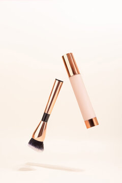 Makeup Products Floating