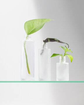 Empty Skincare Products