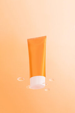 Orange Skincare Product