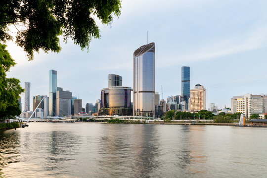 Brisbane City Skyline