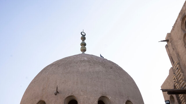 Prince Khayrbak Funerary Complex, Historic Cairo, Egypt &mdash; A Masterpiece of Late Mamluk Architecture,This unique monument was built in 1502 (908 AH) by Prince Khayrbak, a prominent Circassian Mamluk em