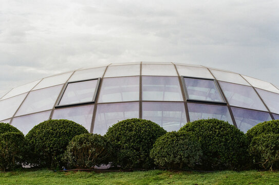 Glass dome