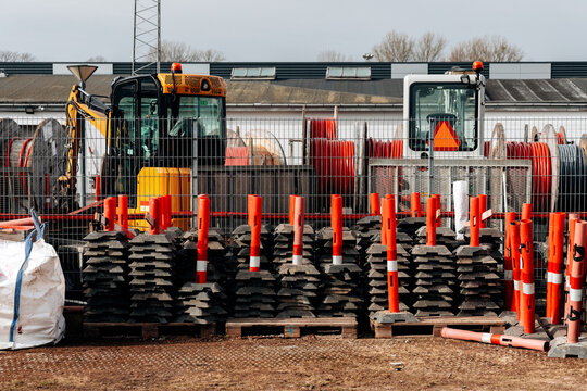 Construction Site Equipment and Barriers