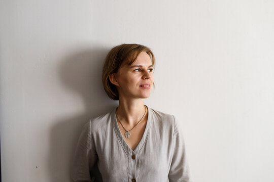 woman in the room