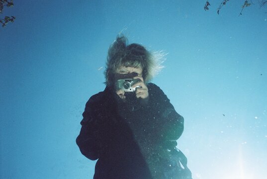 Photographer Reflection in a mirror