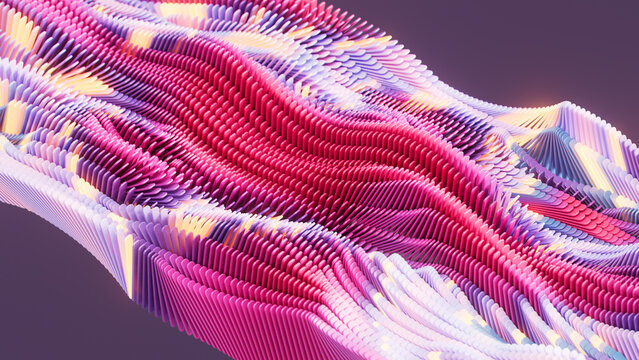 Artificial Intelligence Data Flow and Neural Network Visualization