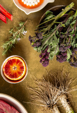 Fresh and colourful seasonal produce