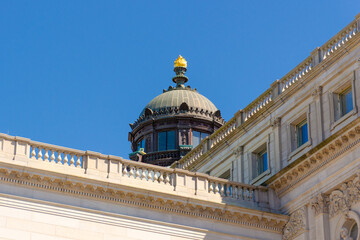 Library of Congress Dome with Golden Torch, Washington D.C. © Martin