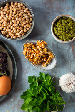 Food high in nutrients and fibre.