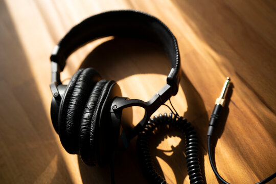 Headphones on Table