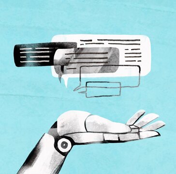 AI Communication: Robotic Support for Digital InteractionL
