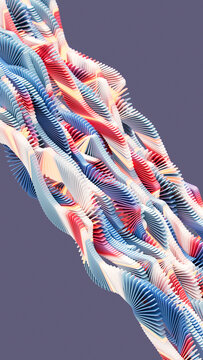 Artificial Intelligence Data Flow and Neural Network Structure