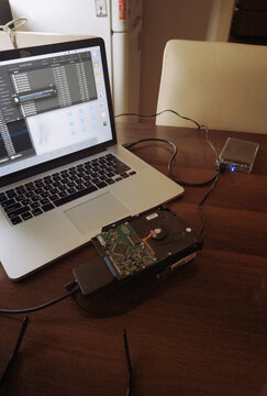 Rescue of the old hard disk