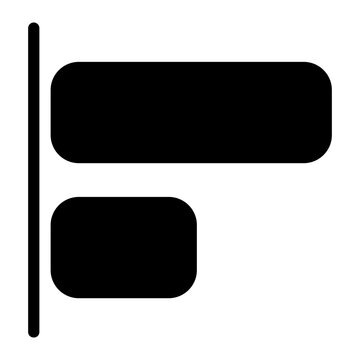 align left glyph icon