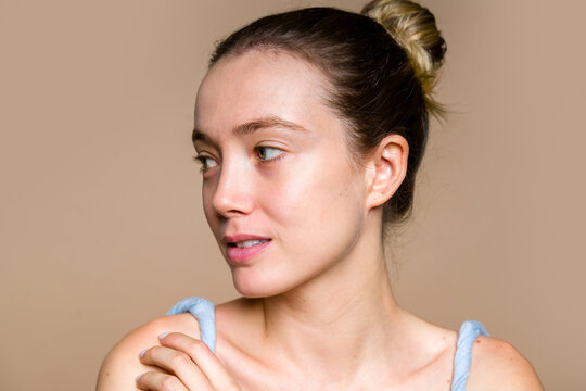 Woman Side Portrait Crop