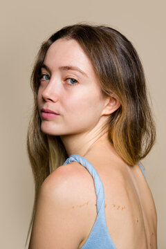 Woman Looking At Camera