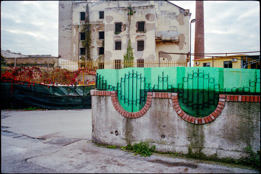 Urban landscape in a suburb