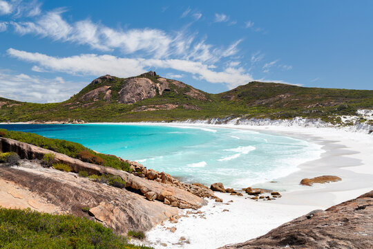 Wide Angle View Of Thistle Cove Cape Le Grand