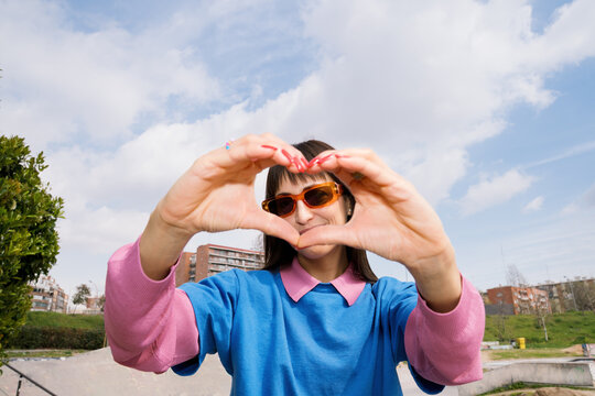 Joyful moments in spring with vibrant colors and casual style
