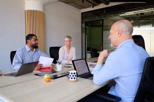 Ongoing corporate meeting