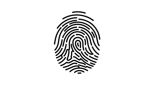 Fingerprint Identification Mark.