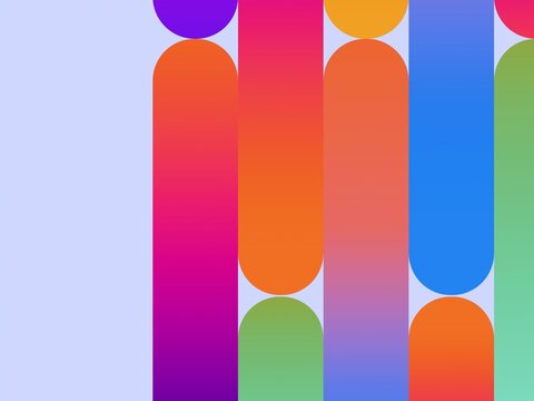 Colorful Patterns Create a Modern Design for a Creative Project