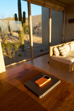 Remote Work In Desert Vacation Home