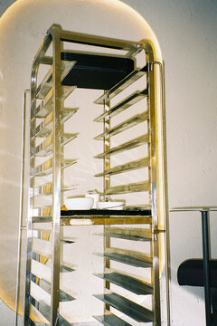 Breakfast Tray On Rack