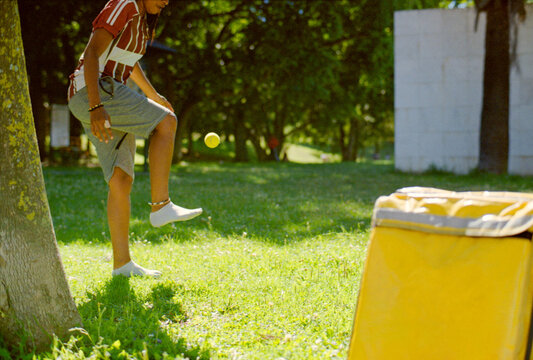 Ball Kick During Break