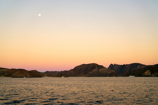 Baja Mexico ocean Sunset