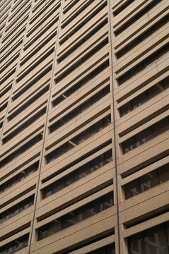 Modernist Building Facade in Sydney CBD