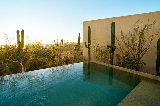 Desert Pool Luxury vacation Mexico