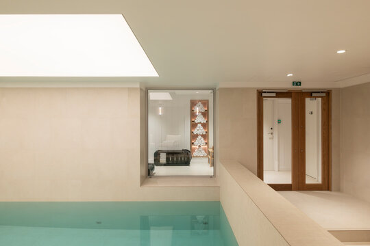 swimming pool in spa