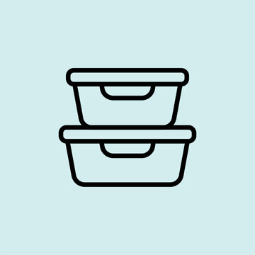 Icon for storing food in airtight containers to prevent rodent access.