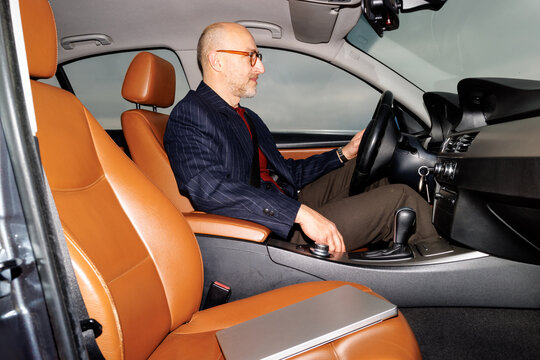 Handsome driver