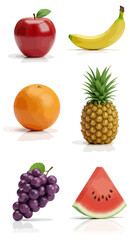 Fototapeta premium Assortment of fresh fruits