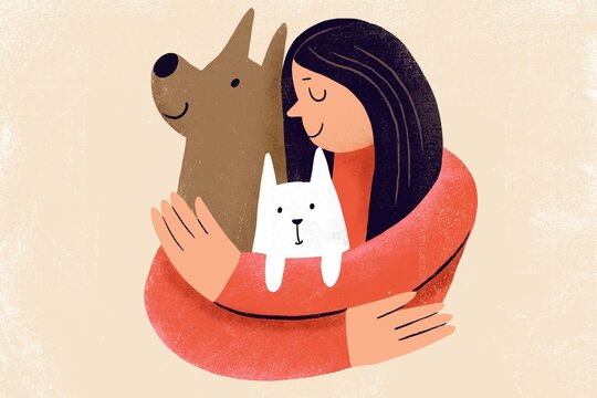 Illustrations of pets