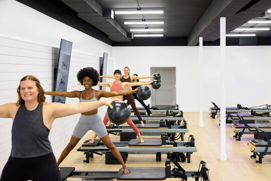 Women Pilates Indoors