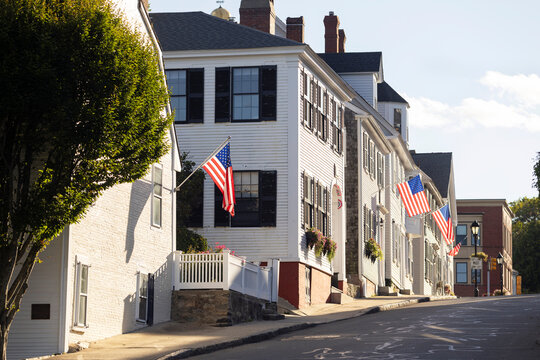 Historic Plymouth Massachusetts town 
