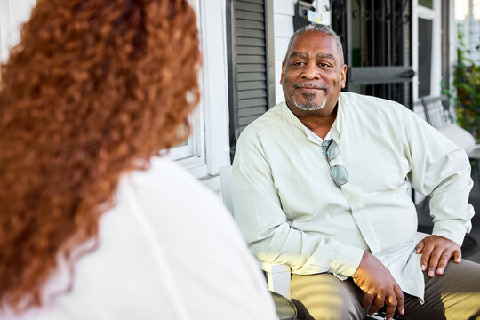 Couple Enjoys Time at Home