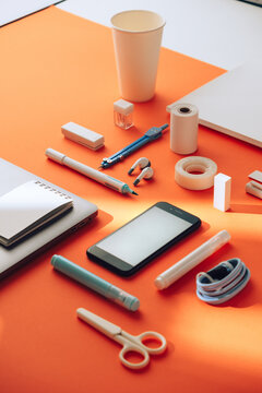 Office stationary mock up 