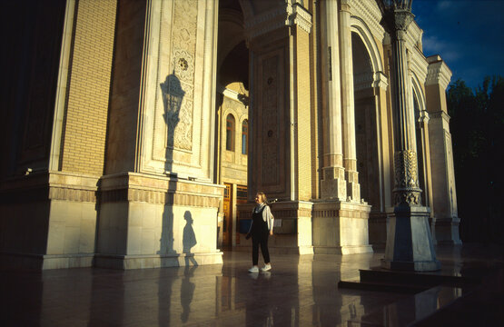 Shadow at Ornate Building